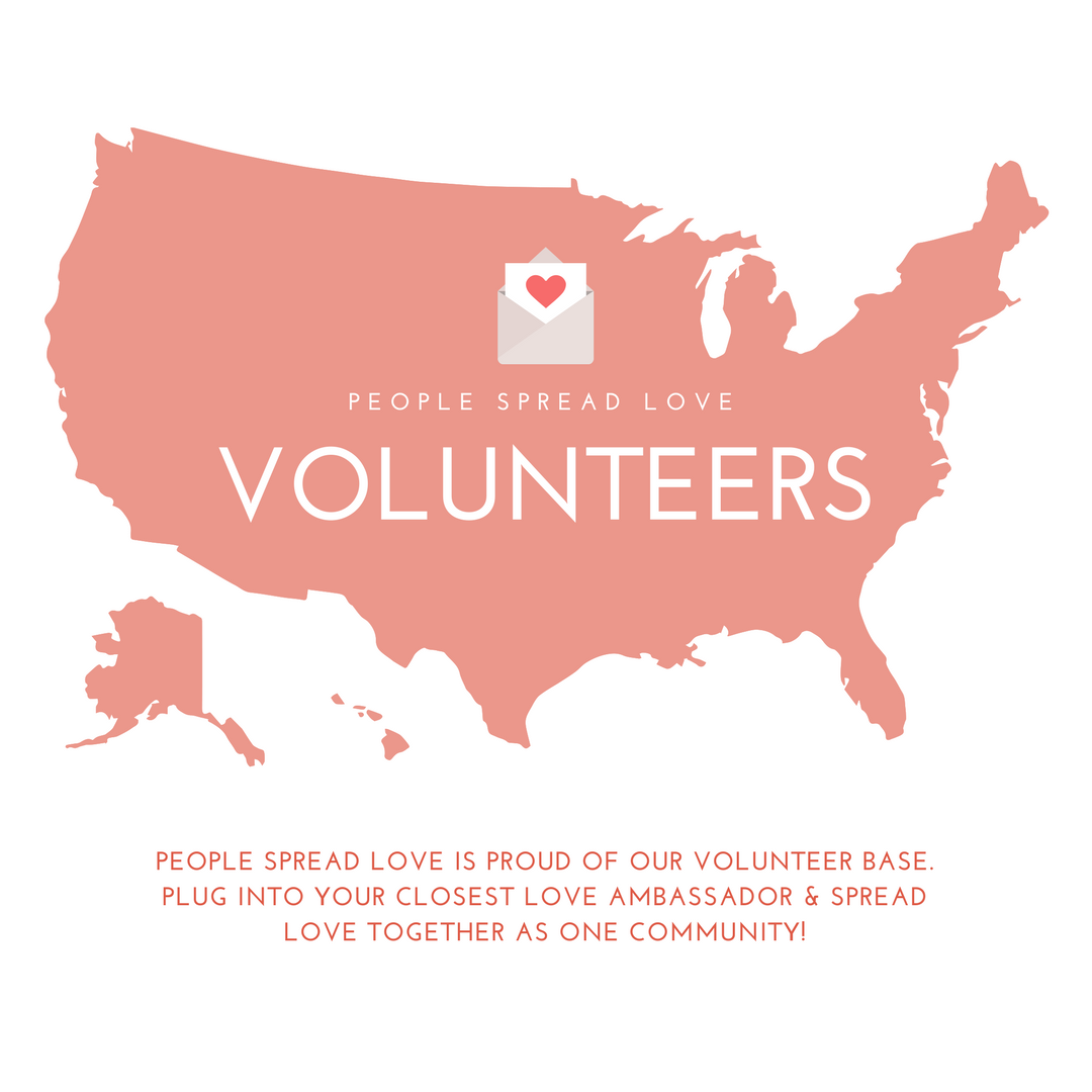 People Spread Love Volunteers