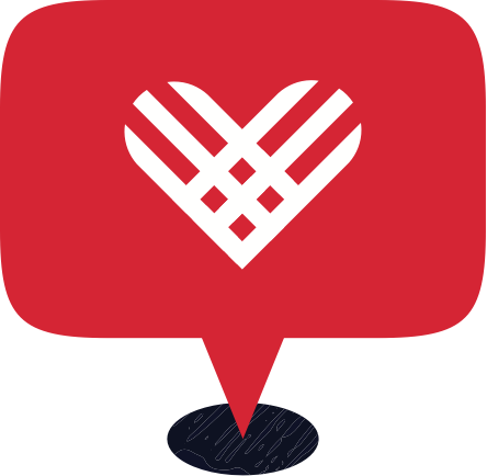 Giving Tuesday - red heart