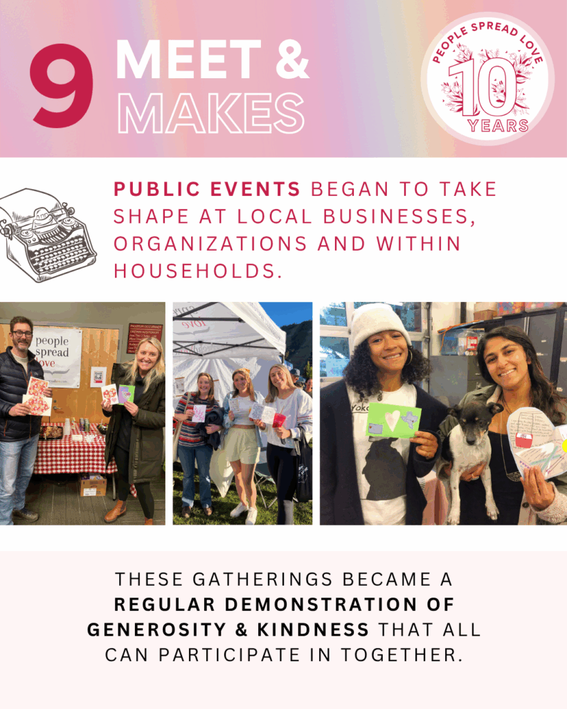 9 | Meet and Make events